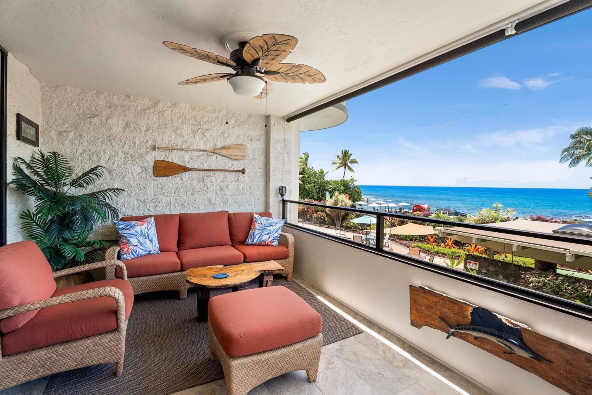 Direct Oceanview Paradise In A Luxury Condo 2B2B,Ac Каилуа-Кона Экстерьер фото